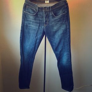 Size 33 Bootcut, Button Fly Hudson Jeans!